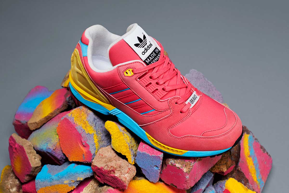 Adidas zx shop off the wall