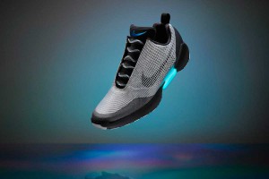 Nike has revealed a line of self-lacing trainers, the Nike HyperAdapt 1.0. The shoes, which will launch later in 2016, are the first to feature what the sportswear brand is calling “electro-adaptive reactive laces (EARL)”.