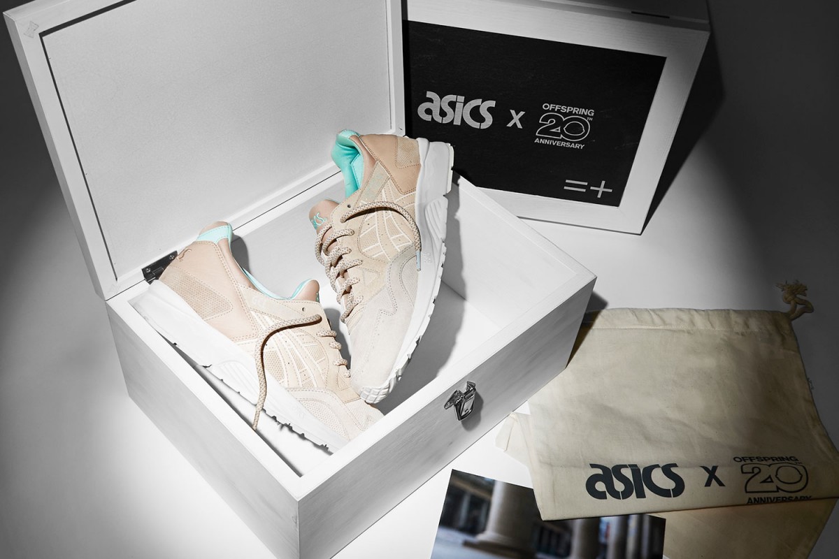Back in 1996, Offspring set up shop in the cobbled streets of Covent Garden. Twenty years later, that little store has expanded into one of the UK’s biggest boutique chains and the crew are celebrating the milestone with an ASICS collab inspired by those very same cobbled streets.